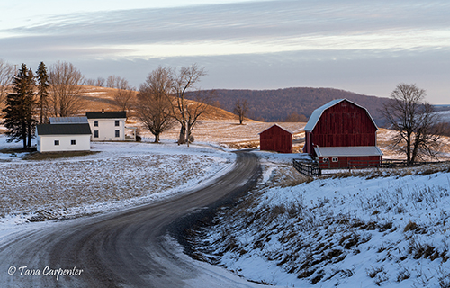 image  of winter landscape by tana carpenter